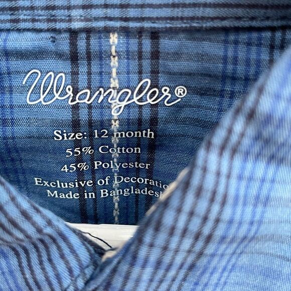 NEW WITH TAGS WRANGLER WESTERN SHIRT‎ - Picture 5 of 6